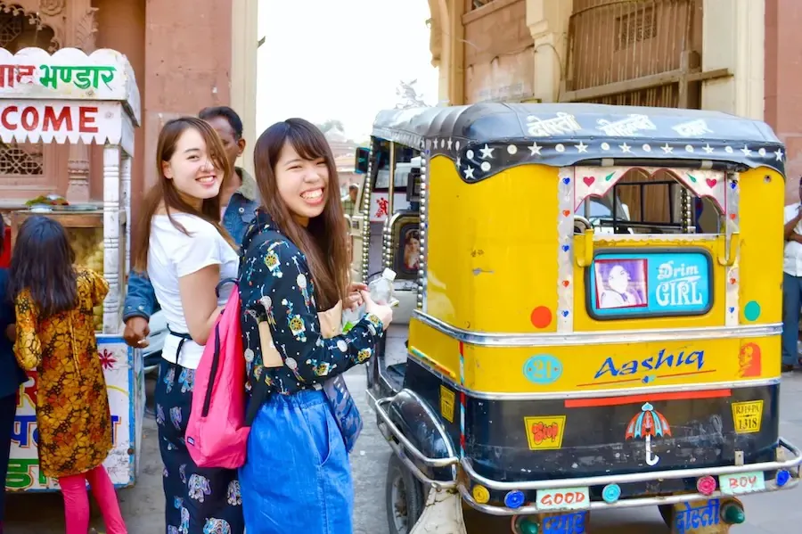 ジョードプルで自分の旅をつくる参加者